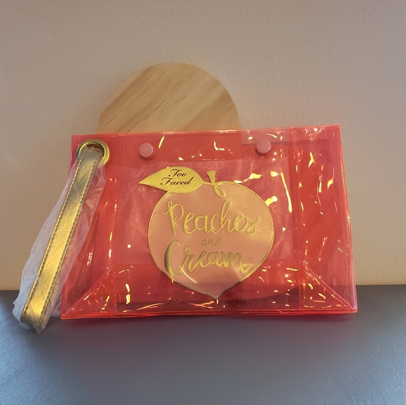 Too Faced Peaches & Cream Makeup Bag - Picture 3 of 4